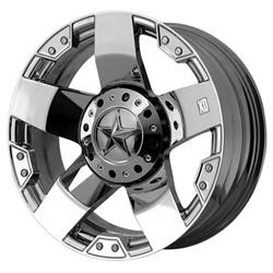 KMC XD77524287244 KMC XD775 Rockstar Chrome Wheels | Summit Racing