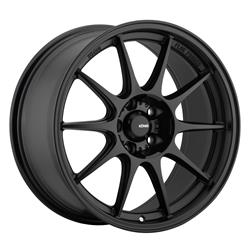 Konig Dekagram Semi-Matte Black Wheels 17x8