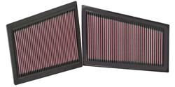 K&N Washable Lifetime Performance Air Filters 33-2940