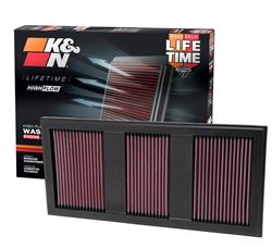 K&N Washable Lifetime Performance Air Filters 33-2985