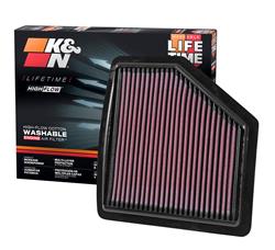 K&N Washable Lifetime Performance Air Filters for 2016-2022 HR-V - 33-5037