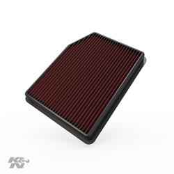 K&N RU-3101HBK K&N Black Series Synthetic Air Filter Elements | Summit  Racing