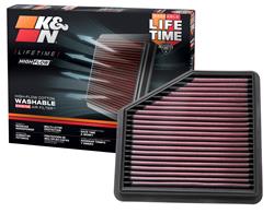 K&N Washable Lifetime Performance Air Filters for 2019-2024 ALTIMA - 33-5094