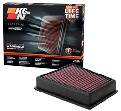 K&N Washable Lifetime Performance Air Filters 33-5107