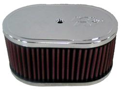 56-1651 k&n Custom Air Filter Kit for SINGLE & TWIN Barrel Carbs