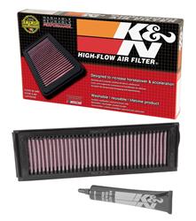 K&N Powersports Performance Air Filters for 2004-2007 ZX1000 NINJA ZX-10R - KA-1004