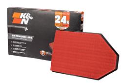 K&N Extended Life Air Filters for 2011-2023 CHALLENGER, CHARGER, CHRYSLER 300 - KNX-2460