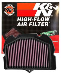 K&N Powersports Performance Air Filters for 2008-2020 GSX1300R HAYABUSA, 2014 GSX1300R HAYABUSA 50TH ANN. EDITION, 2012-2013 GSX1300R HAYABUSA LIMITED EDITION - SU-1308