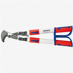 Knipex Ratchet Action Cable Shears with Adjustable Telescopic Handles 95 32 038