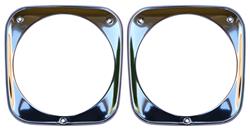 Key Parts Headlight Bezel Set