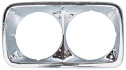 Key Parts Headlight Bezel Set 0849-057L
