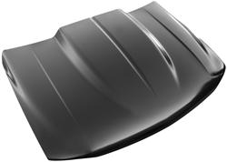JEGS 555-79969 Cowl Induction Hood Fits Select 1967-1968 Chevrolet & GMC  Trucks [Steel, EDP Coated] - JEGS