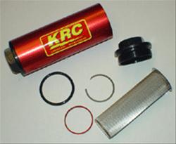 KRC Racing Race Ready Inline 100 Microns Fuel Filter with 1/2 in. NPT Inlet Size KRC-4705R