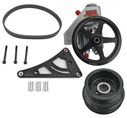 KRC Power Steering Elite Series Aluminum Power Steering Pump Kits 66302125