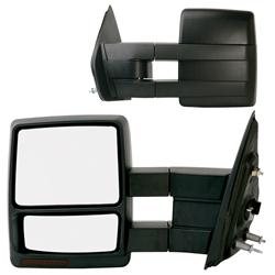 K Source Side View Mirrors for 2009-2014 F-150 - 61185-86F