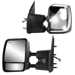 K Source Side View Mirrors for 2012-2021 NV1500, NV2500, NV3500 - 68123-24N