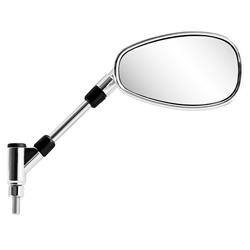 K Source Motorcycle Mirrors for 2015-2018 SR400, 2009-2017 VMX1700 V-MAX - 96001