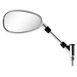K Source Motorcycle Mirrors for 2015-2018 SR400, 2009-2017 VMX1700 V-MAX - 96002