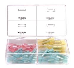 K Tool 60-Piece Butt Connector Kits with Shrink Tube KTI00004