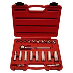 K Tool 20-Piece SAE 6-Point Socket Sets KTI22000