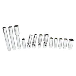 K Tool 13-Piece 3/8 in. Magnetic Spark Plug Socket Sets KTI22013