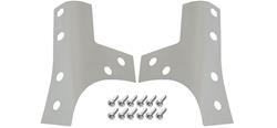 Kentrol Windshield Support Overlays for 2007-2017 WRANGLER, 2018 WRANGLER JK - 30074