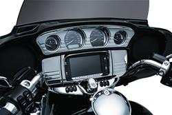 Kuryakyn Tri-Line Stereo Deluxe Trims Accents 7240