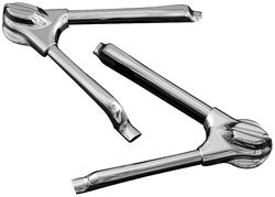 Kuryakyn Unlighted Phantom Swingarm Covers 7815