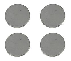 Keyser Manufacturing Round Steel End Caps 100 27-022-9AC