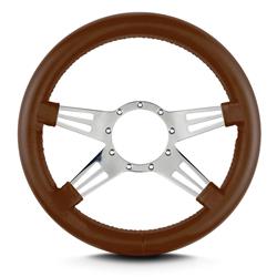 Lecarra Mark 9 Double Slot Thick Grip Steering Wheels - Free
