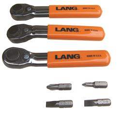 Lang Tools Ratcheting Bit Wrench Sets 5220