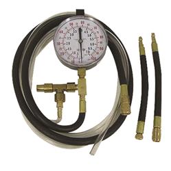 Lang Tools Fuel Injection Pressure Tester Kit with Schrader Valves TU-469