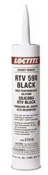 Loctite RTV 598 Black Silicone Gasket Maker Caulk Gun Cartridges