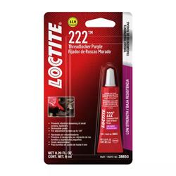 Loctite Threadlocker 222 Low Strength 555339