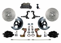 LEED Brakes Front Disc Brake Conversion Kits for 1962-1967 CHEVY II - BFC1006-305X