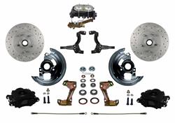 LEED Brakes Front Disc Brake Conversion Kits for 1962-1967 CHEVY II - BFC1006-3A1X