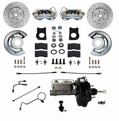 LEED Brakes Front Disc Brake Conversion Kits for 1971-1973 COUGAR, MUSTANG - FC0004-W405X