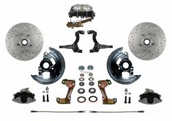 LEED Brakes Front Disc Brake Conversion Kits for 1962-1967 CHEVY II - FC1006-3A1X