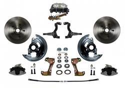 LEED Brakes Front Disc Brake Conversion Kits for 1962-1967 CHEVY II - FC1006-3A3