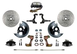 LEED Brakes Front Disc Brake Conversion Kits for 1962-1967 CHEVY II - FC1006-3A3X