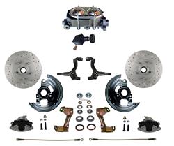 LEED Brakes Front Disc Brake Conversion Kits for 1962-1967 CHEVY II - FC1006-E05X