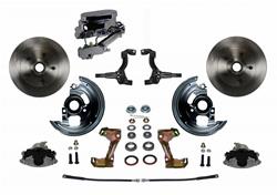 LEED Brakes Front Disc Brake Conversion Kits for 1962-1967 CHEVY II - FC1006-FA1