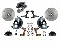 LEED Brakes Front Disc Brake Conversion Kits for 1962-1967 CHEVY II - FC1006-FA1X