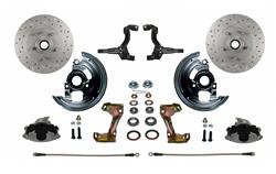 LEED Brakes Front Disc Brake Conversion Kits for 1962-1967 CHEVY II - FC1006SMX