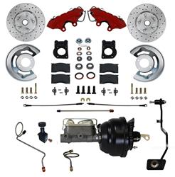 LEED Brakes Front Disc Brake Conversion Kits for 1970 COUGAR, MUSTANG - RFC0003-X405MX