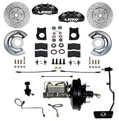 LEED Brakes Front Disc Brake Conversion Kits for 1967-1969 COUGAR, MUSTANG - BFC0006-3405AX