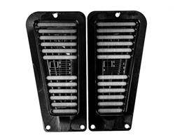 LG Billet USA Door Jamb Vents LG-DJV-OBS-BLK