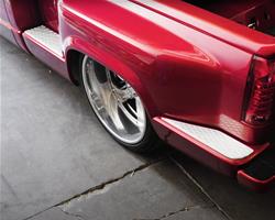 LG Billet USA Flareside Step Covers LG-STEP-OBS88-RAW
