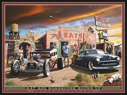 Rat Rod Roadhouse Lithograph L-C024