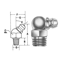Lincoln Industrial Fittings and Adapters 5183
